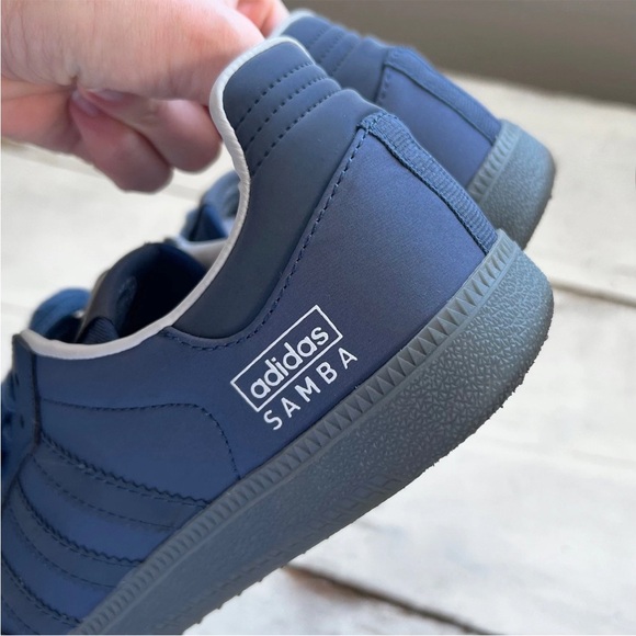 Adidas SAMBA OG Nylon Mens 7 /Womens 8.5 Preloved Ink Blue Sneakers Shoes IG6169 - Picture 13 of 13